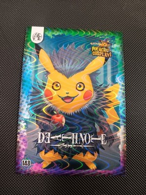 Deathnote (Pikachu) #148 - Galaxy Holo - Electric Pikachu Cosplay - Pokemon