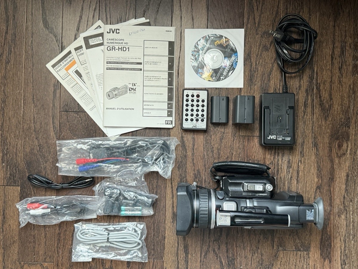 JVC GR-HD1U Digital Video Camera | eBay
