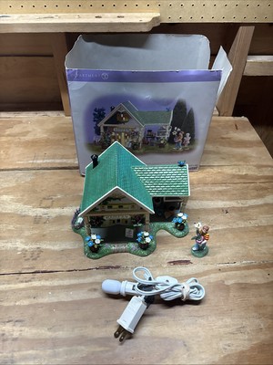 Dept 56 3 Pc Lily's Nursery And Gifts 55095 Easter Snow Village Spring 2002 READ