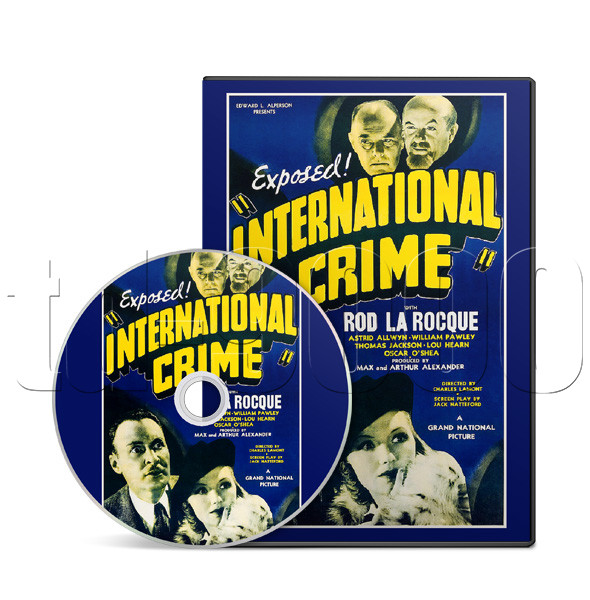 International Crime (1938) Adventure, Crime, Mystery Movie / Film on DVD