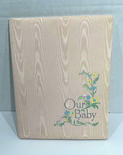 Vintage Our Baby Pink Keepsake Memory Book by Gibson and Company