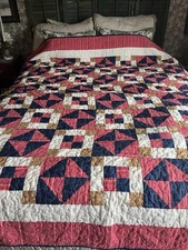 Handmade Quilt Americana Patchwork