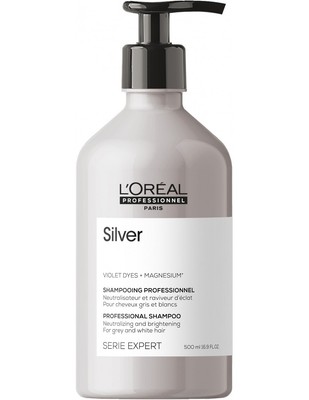 L'Oreal Professionnel Serie Expert Silver shampoo 16.9 oz New Pack