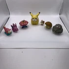 Pokemon Tomy Lot Of 7 Burger King 1998 Vintage 90s Toys - Nintendo 1999