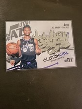 2025-26 Topps Basketball Ace Bailey Clutch City Prospects Rookie  Cc-5