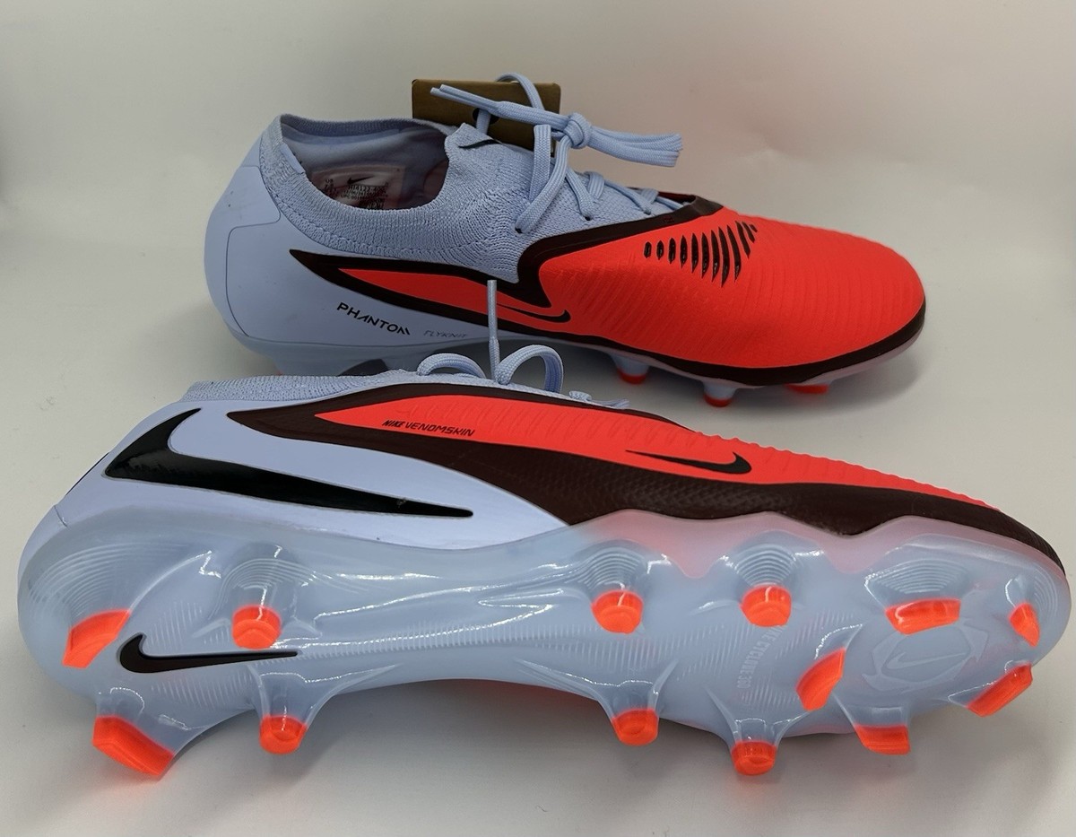 New Nike Phantom 6 Low Pro FG Size 7.5 Men's Soccer Cleats Red