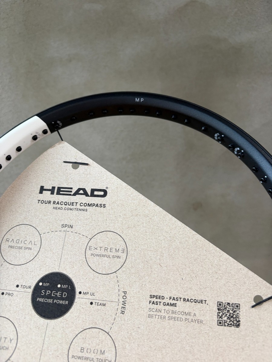 Head 2026 Speed MP 100 Tennis Racket Racquet 100sq 300g 16x19 G3