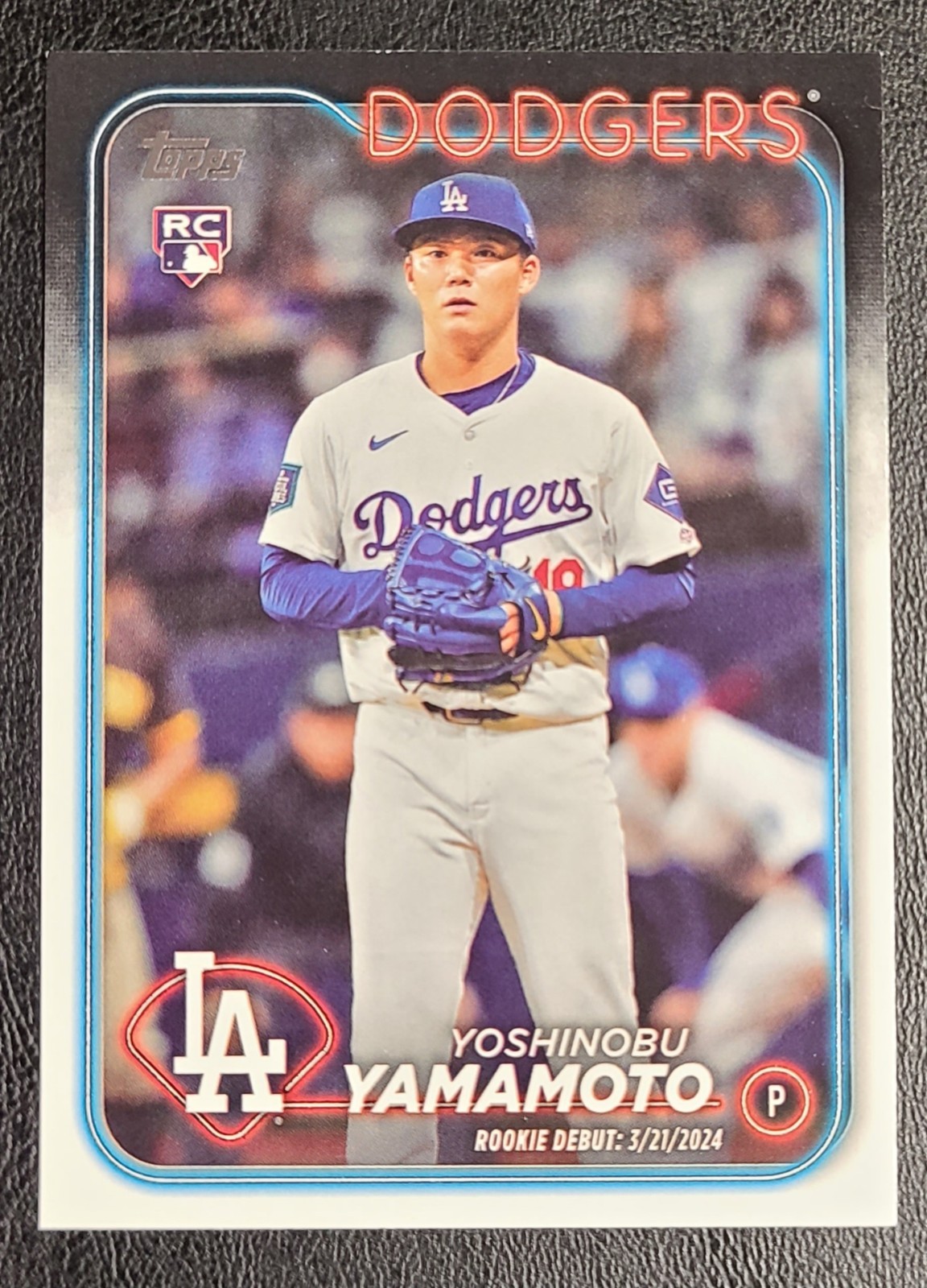 2024 Topps Update Series - Rookie Debut Yoshinobu Yamamoto #US149 (RC)