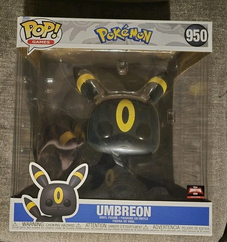 Funko Pop Games Pokemon Jumbo Umbreon Vinyl Figure #950 From Targetcon 2024
