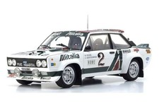 Kyosho 1/18 Fiat 131 Abarth 1978 Monte Carlo Rally #2 Model Car