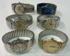 Lot of 6 Mens Vintage Timex Watch Lot, Untested, AS IS, Nice Watch Lot