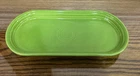 FIESTAWARE/FIESTA 12"  Green  BREAD SERVING TRAY.