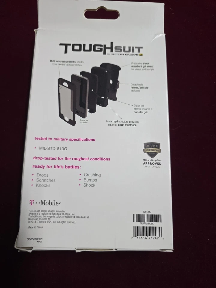 Tough Suit By Body Glove 坚固保护壳 iPhone 5,5S — 第 2/2 张图片