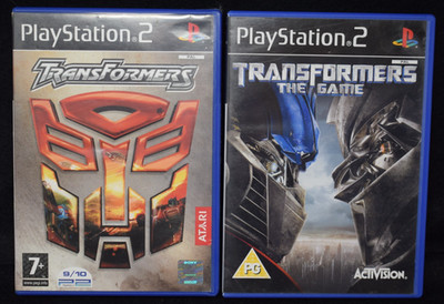 2x Transformers Spiele KONVOLUT - [PS2] [UK PAL] saubere Discs