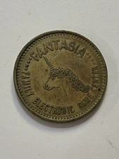 Dayton OH, Fantasia Family Electronic Game Center Amusement Token, TC-58571