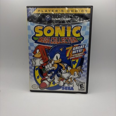 Sonic Mega Collection Nintendo GameCube Players Choice Complete in box w/ Manual