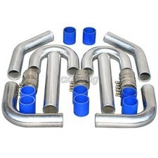Cxracing 2.5 Diy Turbo Intercooler Wu Pipe Piping Kit 2mm Thick Tube