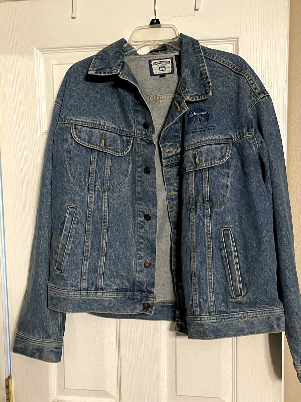 Paramount pictures Lee denim jacket XL