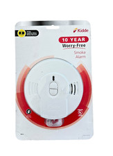 Kidde 10 Year Smoke Detector, Lithium Battery Powered Alarm i9010 Open Box new