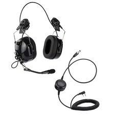 ArrowMax Hard Hat Headphone for BaoFeng BTECH UV-5R Kenwood NX-1200 NX-3220