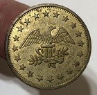 No Cash Value Brass Tokens - Eagle with 20 Stars - Lot of 24 Tokens - Fast Ship