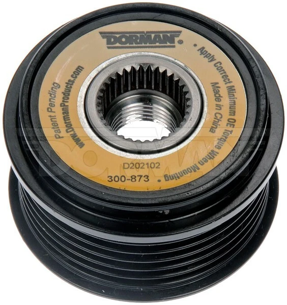 Dorman 300-873 Alternator Clutch Pulley fits Volvo V70 9404328
