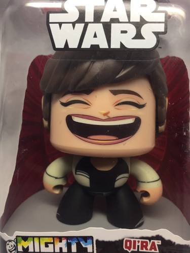 Mighty Muggs Qi'ra Han Solo Star Wars Story Hasbro #10/12 3-seitige Figuren 2 *Neu* - Bild 2 von 5