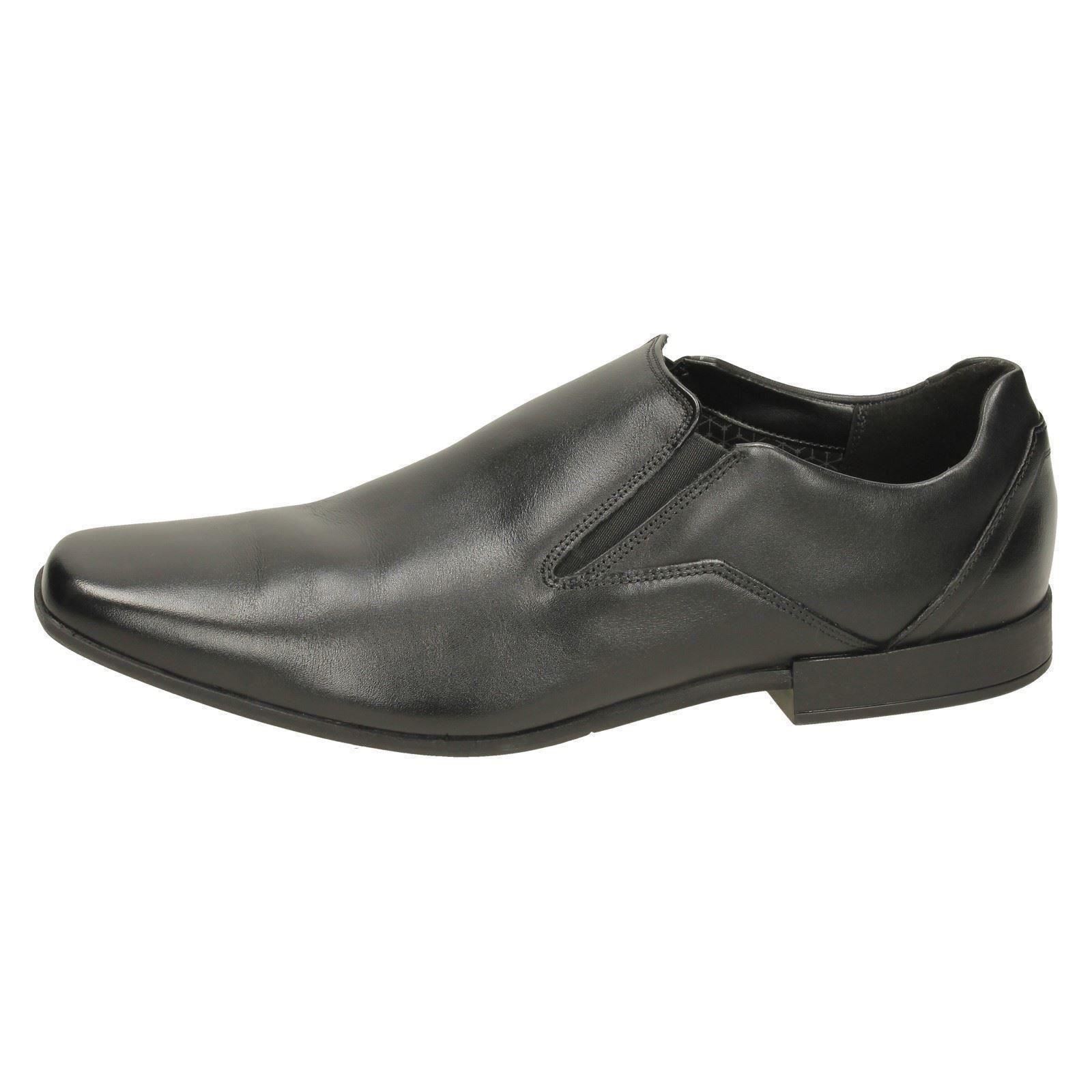Herren CLARKS BLACK LEATHER ON SLIP ON LEATHER FORMAL OCCASION Schuhe SIZE GLEMENT SLIP b1e21e Herren CLARKS BLACK LEATHER ON SLIP ON LEATHER FORMAL OCCASION Schuhe SIZE GLEMENT SLIP b1e21e