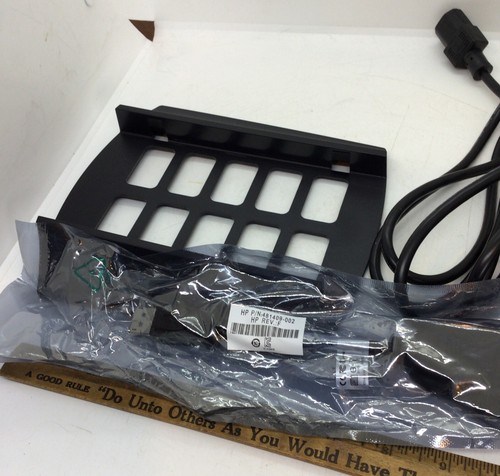 HP ProDesk 600 G1 SFF MISCELLANEOUS LOT MOUSE POWER CORD BASE STAND HDMI CORD - Picture 4 of 7