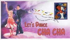 AO-3941-1, 2005, Let’s Dance, Cha Cha, Add-on Cachet, FDC, DCP, Dance, SC 3941