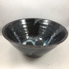 SET of 2 Japanese Ramen Rice Soup Bowl 7.75" Ceramic Kinyou-Tataki Made in Japan