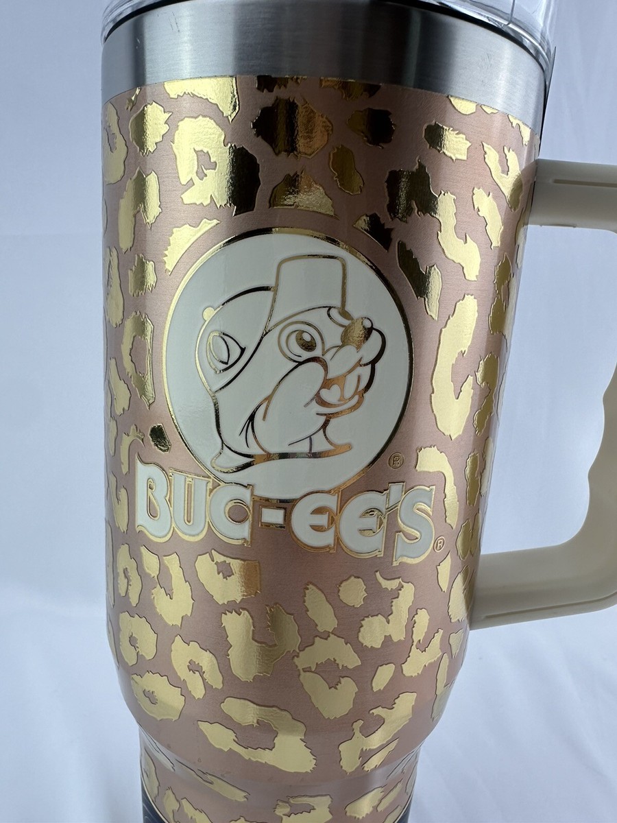 Yukon Outfitters Buc-ee's Bucees Leopard 40 oz Tumbler With