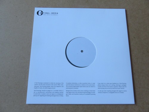 THROBBING GRISTLE Mission Of Dead Souls RARE WHITE LABEL TEST PRESSING LP TGLP6 - Imagen 4 de 8