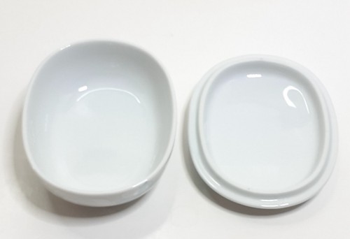 Symphony Pattern Otagiri Japan Porcelain Oval Trinket Jewelry Box Lovely Pastels - Bild 3 von 5