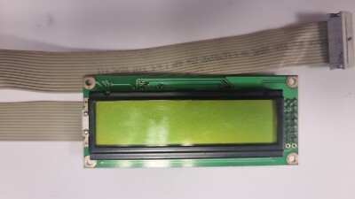  Boards Used  Good Condition Powertip PC1602-H  LCD Display PANEL Pninco D-0