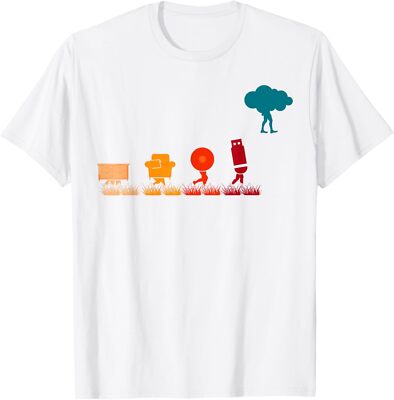 Funny Cloud Evolution Computer Science Programmer Nerd Unisex T-Shirt