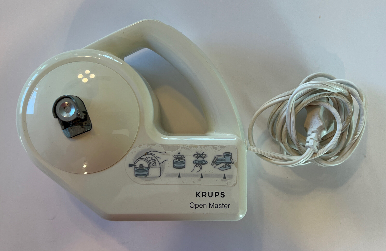 KRUPS Open Master Bladeless Handheld Electric Can Opener Tested Working