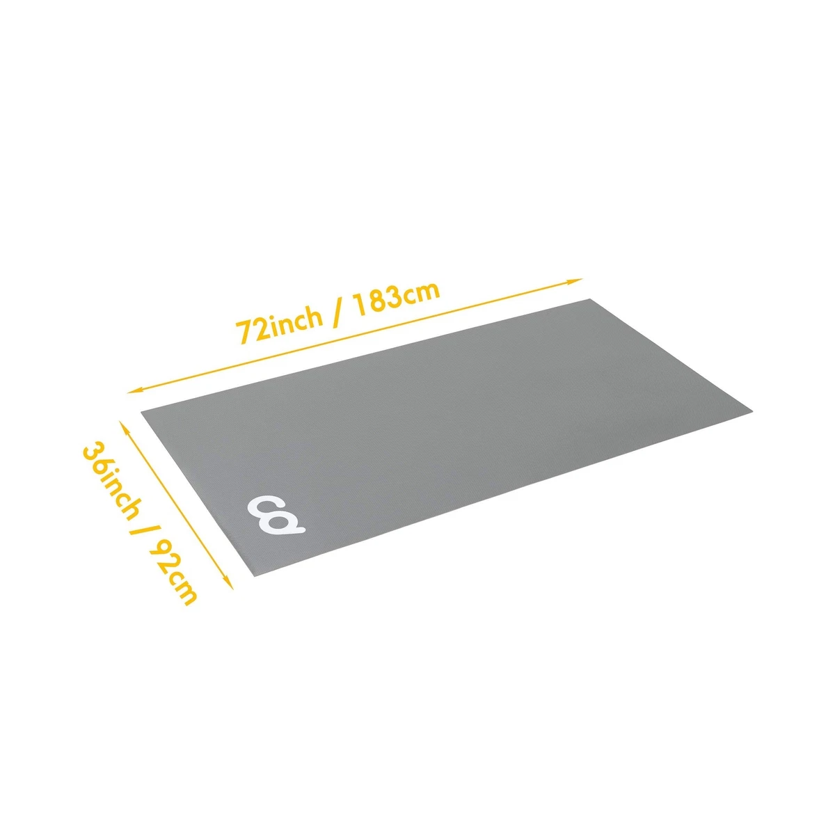 CyclingDeal Bike Bicycle Trainer Floor Mat High Density Thick