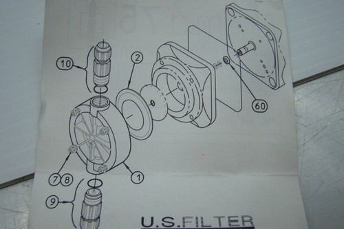 US Filter Wallace and Tiernan Premia 75 Solenoid Metering Pump Kit KH7PVT3 - Picture 9 of 9