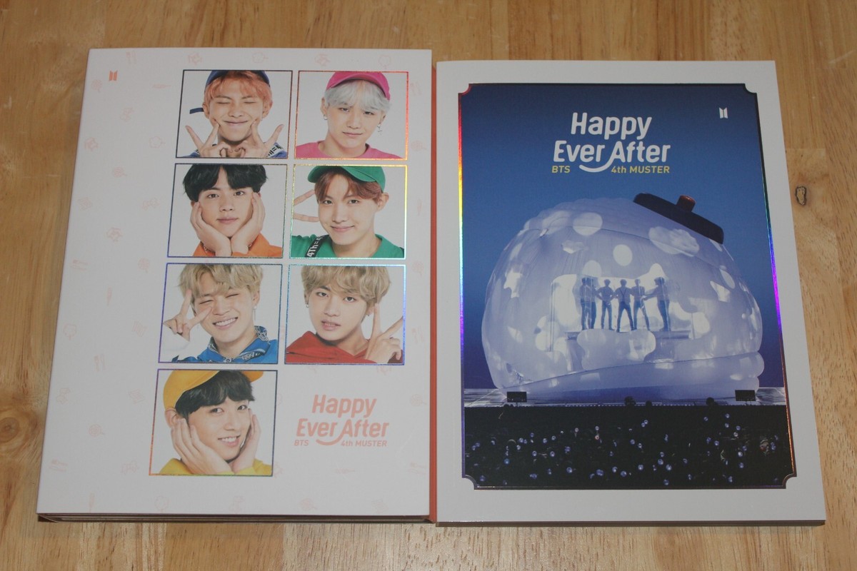 BTS 4th muster ハピエバ DVD テヒョン ジョングク Bts 4th Muster - Happy Ever After (3-DVD, 2018) + Photobook