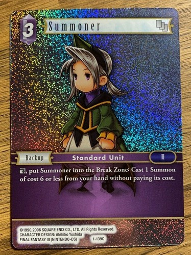 Final Fantasy TCG Trading Card Game Opus 1 *FOIL* Singles Legend Hero Rare Commo - Picture 106 of 159
