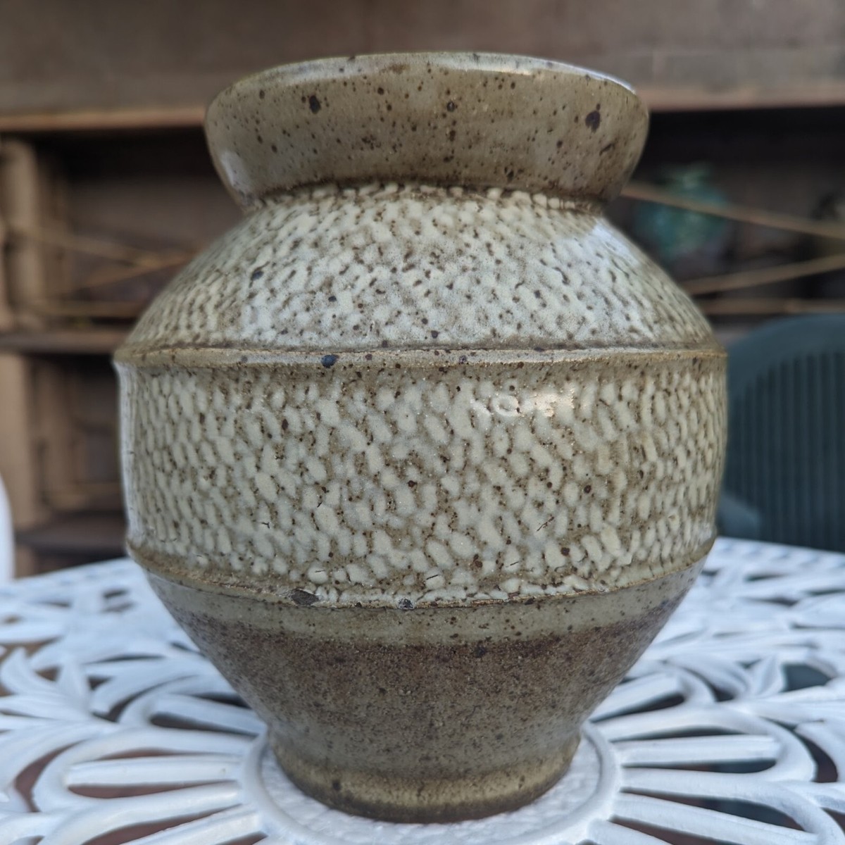 Japanese Mashiko Ceramic Early Large TATSUZO SHIMAOKA Studio