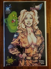 Theater 7 #1 April Reyna Ghostbusters DynamiteMike/10410 Exclusive #/50 - NM