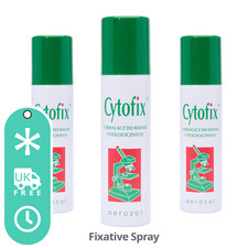 Fixative Spray 150ml Cytofix Miscorscopy Fixation Solution approx 300 doses