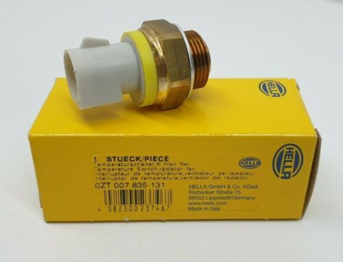 Interruptor de temperatura HELLA, ventilador radiador Ford Escort VII Cabriolet 92FB 8B607 AB - Imagen 2 de 2