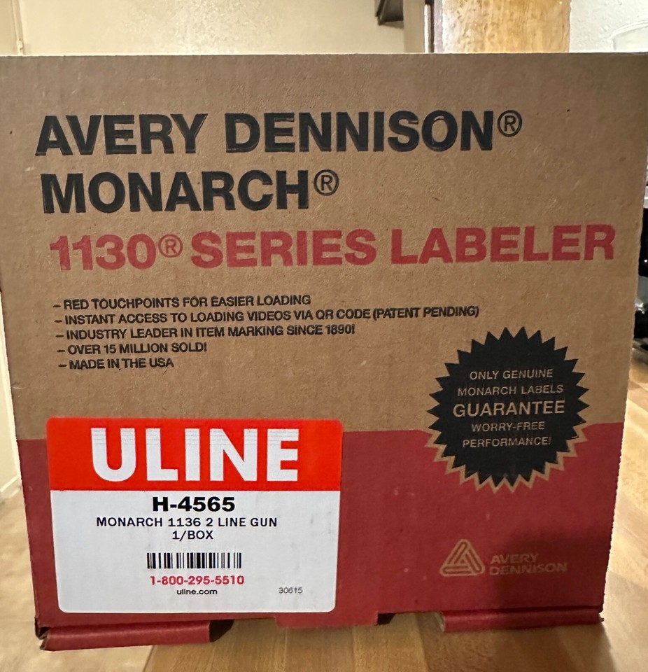 Avery Dennison Monarch 1130 Series Labeler MONARCH 1136 2 LINE GUN eBay