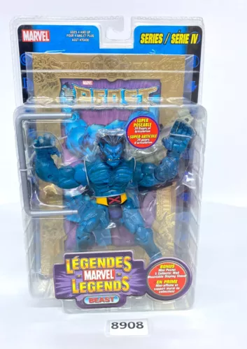 Marvel Legends BEAST Serie IV Toybiz 2004 Lámina de Oro
