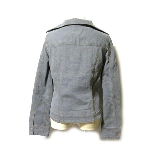 Vintage Pink House G-Jean Jacket Blouson Isao Kaneko M Gray Cotton 90s Used - Picture 2 of 6
