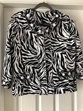 Black & White Jacket. Lined