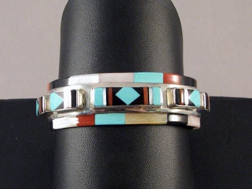 1990s Vintage Native American Zuni Multi Stone Cuff Bracelet By Olivia Panteah Ebay 1990s Vintage Native American Zuni Multi Stone Cuff Bracelet By Olivia Panteah Ebay